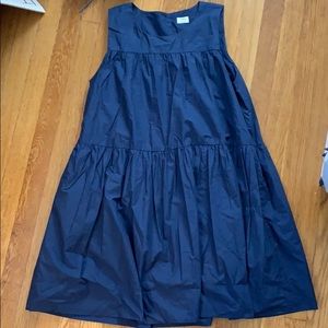 Aritzia navy tank dress